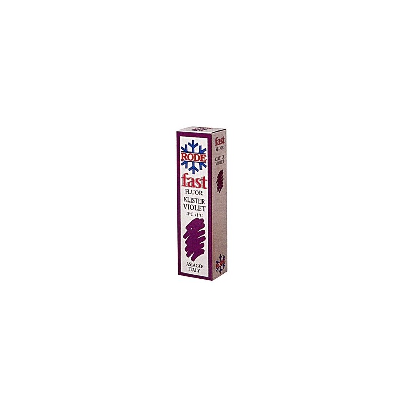 жидкая фтористая мазь Rode Fast Fluor Klister Violet (фиолетовая) -3°C...+1°C, 60гр